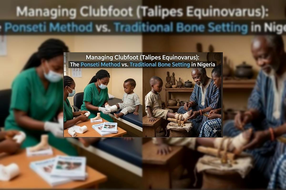 Managing Clubfoot (Talipes Equinovarus): The Ponseti Method vs. Traditional Bone Setting in Nigeria