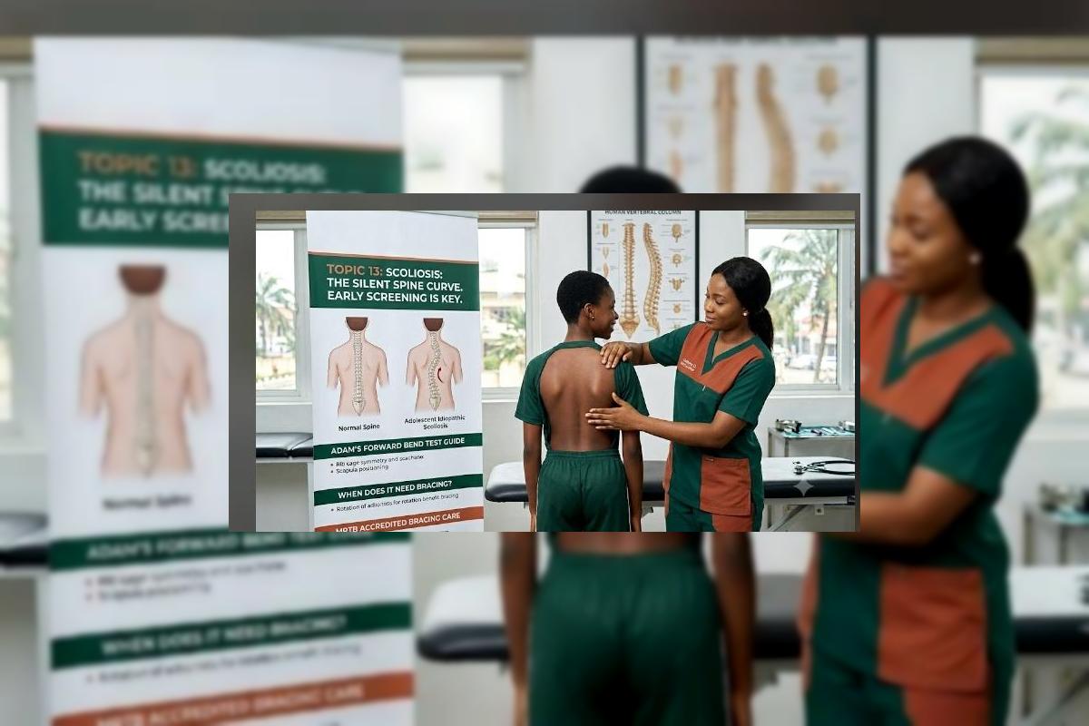 Adolescent Idiopathic Scoliosis: The Silent Spine Curve. Early Screening is Key.
